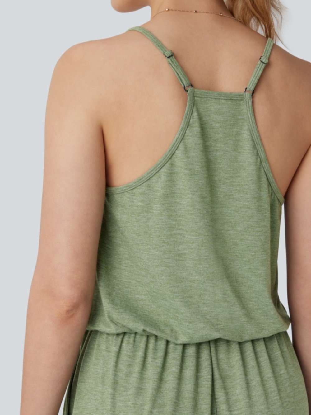 Halara Adjustable & Removable Strap Pocket Wide Leg Jumpsuit - Picture 3 of 9